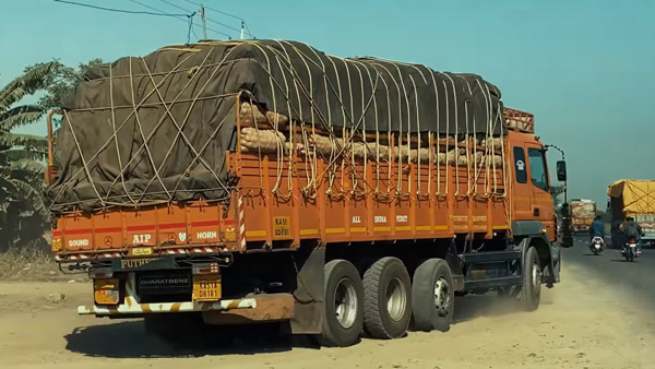 ಕೇರಳದಿಂದ ಕಾಶ್ಮೀರಕ್ಕೆ ಸರಕು ಟ್ರಕ್ ಚಲಾಯಿಸಿ ಕನಸು ನನಸು ಮಾಡಿಕೊಂಡ 40 ವರ್ಷದ ಮಹಿಳೆ