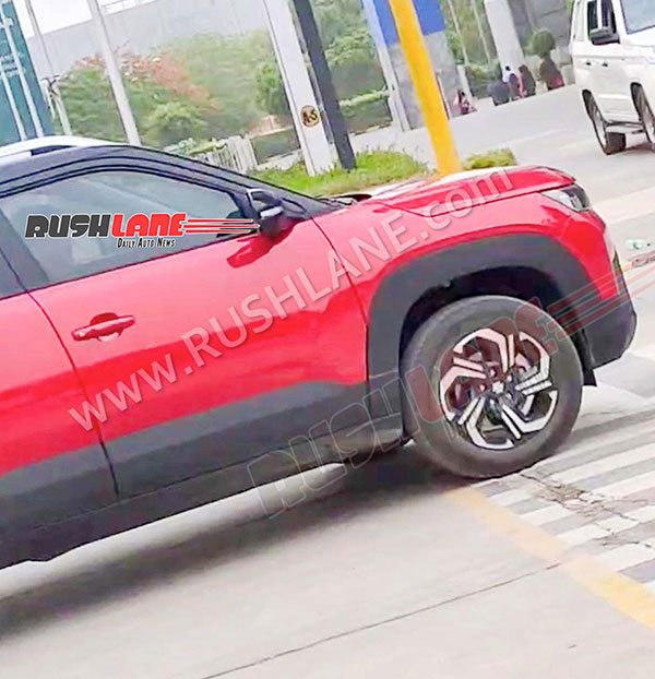 ಜಾಹೀರಾತು ಚಿತ್ರಿಕರಣದ ವೇಳೆ ಕಾಣಿಸಿಕೊಂಡ 2022ರ ಮಾರುತಿ ಬ್ರೆಝಾ ಎಸ್‍ಯುವಿ