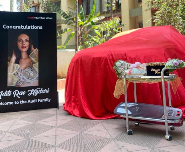 ದುಬಾರಿ ಬೆಲೆಯ ಆಡಿ ಕ್ಯೂ7 ಎಸ್‍ಯುವಿ ಖರೀದಿಸಿದ ನಟಿ ಅದಿತಿ ರಾವ್ ಹೈದರಿ