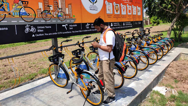 ಸ್ಮಾರ್ಟ್ ಸಿಟಿ ಯೋಜನೆಯಡಿ ಜಮ್ಮುವಿನಲ್ಲಿ ನಗರ ಸುತ್ತಾಡಲು ಬಾಡಿಗೆ ಸೈಕಲ್ ವ್ಯವಸ್ಥೆ 