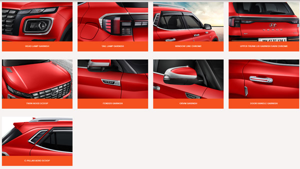 2022ರ ವೆನ್ಯೂ ಕಾರು ಮಾದರಿಗಾಗಿ ಆಕ್ಸೆಸರಿಸ್ ಪ್ಯಾಕೇಜ್ ಬಿಡುಗಡೆ ಮಾಡಿದ ಹ್ಯುಂಡೈ