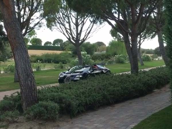 ಜನಪ್ರಿಯ ಫುಟ್ಬಾಲ್ ಆಟಗಾರ ಕ್ರಿಸ್ಟಿಯಾನೊ ರೊನಾಲ್ಡೊ ಅವರ ಕಾರಿಗೆ ಅಪಘಾತ