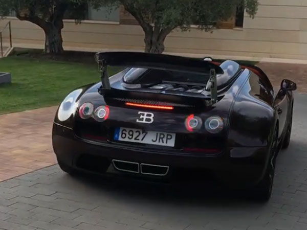 ಜನಪ್ರಿಯ ಫುಟ್ಬಾಲ್ ಆಟಗಾರ ಕ್ರಿಸ್ಟಿಯಾನೊ ರೊನಾಲ್ಡೊ ಅವರ ಕಾರಿಗೆ ಅಪಘಾತ