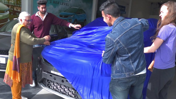 ಅಜ್ಜಿಯ ಕನಸಿನ ಕಾರನ್ನು ಗಿಫ್ಟ್ ನೀಡಿದ ಮೊಮ್ಮಗ: ಶೋರೂಂನಲ್ಲೇ ತಬ್ಬಿ ಮುದ್ದಾಡಿದ ವೃದ್ಧೆ