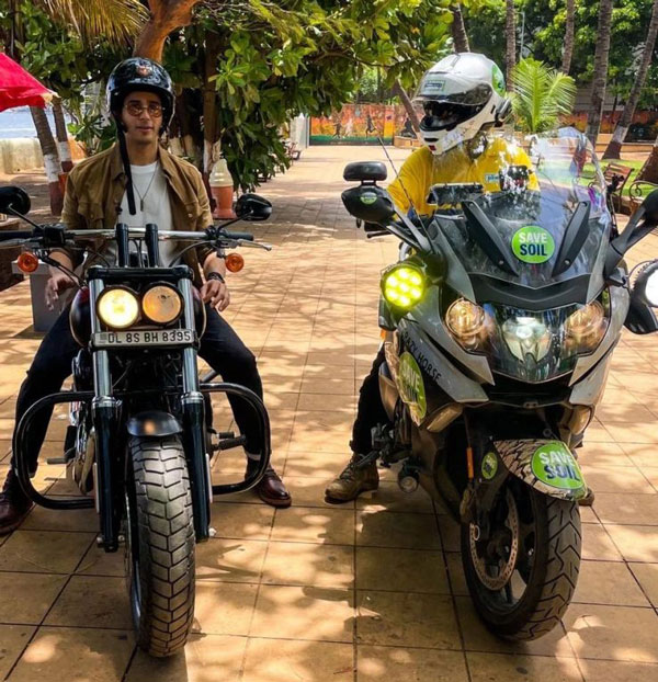 ಸದ್ಗುರು ಜೊತೆ ಬೈಕ್ ರೈಡ್‌ ಮಾಡಿದ ಬಾಲಿವುಡ್ ನಟ ಸಿದ್ಧಾರ್ಥ್ ಮಲ್ಹೋತ್ರಾ 
