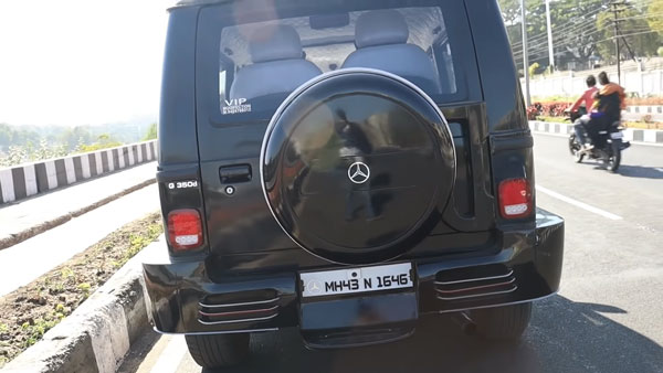  ಮರ್ಸಿಡಿಸ್ ಜಿ-ವ್ಯಾಗನ್ ಮಾರಿಯಂತೆ ಮಾಡಿಫೈಗೊಂಡ ಟಾಟಾ ಸುಮೋ 