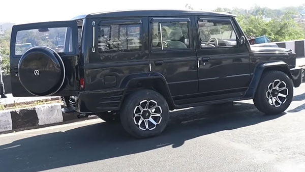  ಮರ್ಸಿಡಿಸ್ ಜಿ-ವ್ಯಾಗನ್ ಮಾರಿಯಂತೆ ಮಾಡಿಫೈಗೊಂಡ ಟಾಟಾ ಸುಮೋ 