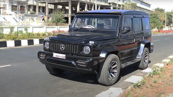  ಮರ್ಸಿಡಿಸ್ ಜಿ-ವ್ಯಾಗನ್ ಮಾರಿಯಂತೆ ಮಾಡಿಫೈಗೊಂಡ ಟಾಟಾ ಸುಮೋ 