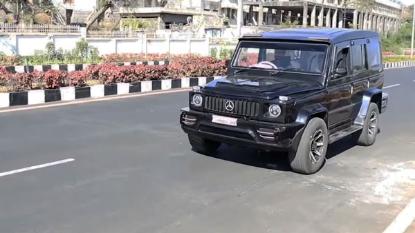  ಮರ್ಸಿಡಿಸ್ ಜಿ-ವ್ಯಾಗನ್ ಮಾರಿಯಂತೆ ಮಾಡಿಫೈಗೊಂಡ ಟಾಟಾ ಸುಮೋ 