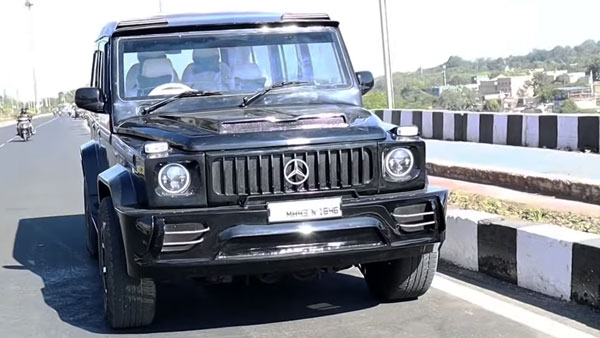  ಮರ್ಸಿಡಿಸ್ ಜಿ-ವ್ಯಾಗನ್ ಮಾರಿಯಂತೆ ಮಾಡಿಫೈಗೊಂಡ ಟಾಟಾ ಸುಮೋ 