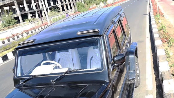  ಮರ್ಸಿಡಿಸ್ ಜಿ-ವ್ಯಾಗನ್ ಮಾರಿಯಂತೆ ಮಾಡಿಫೈಗೊಂಡ ಟಾಟಾ ಸುಮೋ 