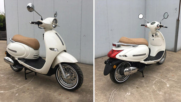 ವೆಸ್ಪಾ ಝಡ್ಎಕ್ಸ್ 125 ಸ್ಕೂಟರ್ ಡಿಸೈನ್ ಕಾಪಿ ಮಾಡಿದ ಚೀನಾ ಕಂಪನಿ