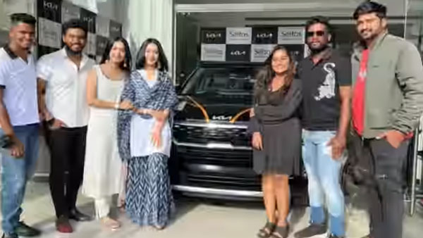 ಜನಪ್ರಿಯ ಕಿಯಾ ಸೆಲ್ಟೊಸ್ ಎಸ್‍ಯುವಿ ಖರೀದಿಸಿದ ನಟಿ ಅದ್ವಿತಿ ಶೆಟ್ಟಿ