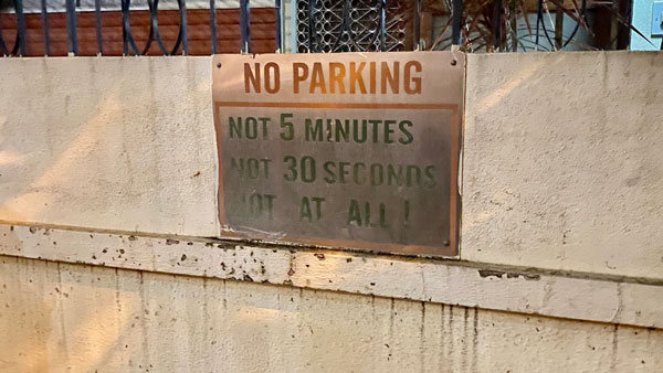ಬೆಂಗಳೂರಿನ ಈ ಜಾಗದಲ್ಲಿ 5 ನಿಮಿಷ ಅಲ್ಲ, 30 ಸೆಕೆಂಡ್‌ ಸಹ ಪಾರ್ಕ್‌ ಮಾಡುವಂತಿಲ್ಲ!