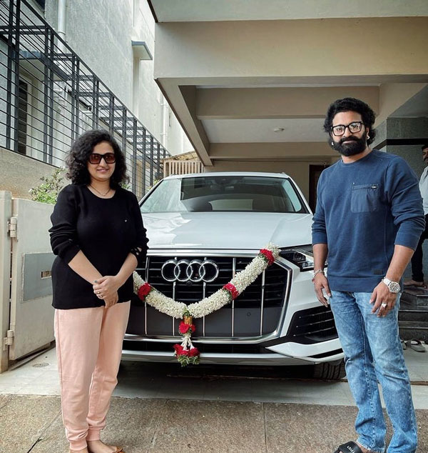 ಐಷಾರಾಮಿ ಆಡಿ ಕ್ಯೂ7 ಕಾರು ಖರೀದಿಸಿದ ನಟ ರಿಷಬ್ ಶೆಟ್ಟಿ