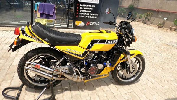 ಎಂಎಸ್ ಧೋನಿ ಮನೆ ಸೇರಿದ ಮಾಡಿಫೈಗೊಂಡ ವಿಂಟೇಜ್ ಯಮಹಾ ಬೈಕ್