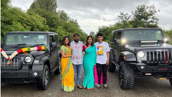 ಮಗಳ ಹುಟ್ಟುಹಬ್ಬಕ್ಕೆ ಮಹೀಂದ್ರಾ ಥಾರ್ ಗಿಫ್ಟ್ ಕೊಟ್ಟ ದುನಿಯಾ ವಿಜಯ್