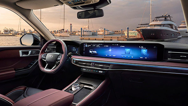 ಅತಿದೊಡ್ಡ ಟಚ್‌ಸ್ಕ್ರೀನ್ ಹೊಂದಿರುವ ಹೊಸ ಫೋರ್ಡ್ ಎಕ್ಸ್‌ಪ್ಲೋರರ್ ಎಸ್‌ಯುವಿ ಅನಾವರಣ