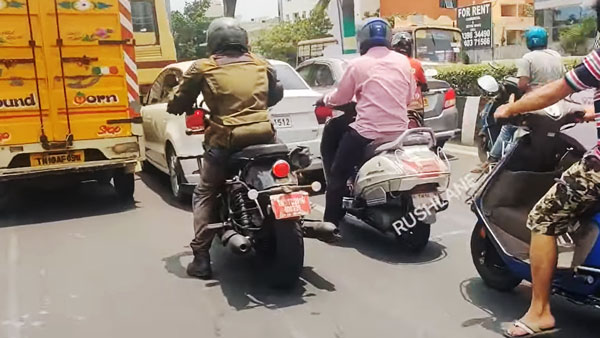 ಟೆಸ್ಟಿಂಗ್ ವೇಳೆ ಕ್ಯಾಮರಾ ಕಣ್ಣಿಗೆ ಬಿದ್ದ ಹೊಸ ರಾಯಲ್ ಎನ್‌ಫೀಲ್ಡ್ ಮೀಟಿಯೋರ್‌ 650 