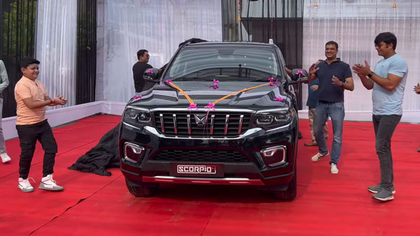 ಸ್ಕಾರ್ಪಿಯೋ-ಎನ್ ಎಸ್‌ಯುವಿ ವಿತರಣೆಗೆ ಅಧಿಕೃತವಾಗಿ ಚಾಲನೆ ನೀಡಿದ ಮಹೀಂದ್ರಾ 
