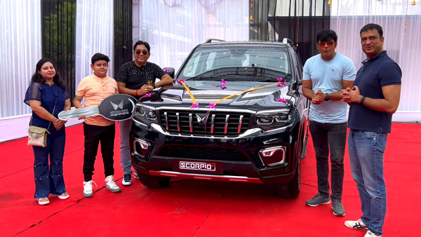 ಸ್ಕಾರ್ಪಿಯೋ-ಎನ್ ಎಸ್‌ಯುವಿ ವಿತರಣೆಗೆ ಅಧಿಕೃತವಾಗಿ ಚಾಲನೆ ನೀಡಿದ ಮಹೀಂದ್ರಾ 