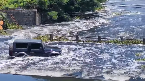 ಇದೇ ಕಾರಣಕ್ಕೆ ಥಾರ್‌ಗೆ ಇಷ್ಟು ಬೇಡಿಕೆ: ಬೆಂಗಳೂರು ಪ್ರವಾಹದಲ್ಲಿ ಮುನ್ನುಗ್ಗಿದ ಮಹೀಂದ್ರಾ ಥಾರ್