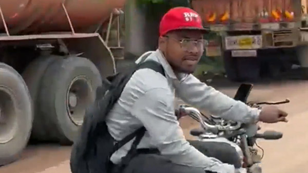 ಬೈಕ್‌ನಲ್ಲಿ ಬಿಟ್ಟಿ ಶೋಕಿ: ಸಿಕ್ಕಿಬಿದ್ದವನಿಗೆ ಬಸ್ಕಿ ಹೊಡೆಸಿ 4,200 ರೂ. ದಂಡ ವಿಧಿಸಿದ ಪೊಲೀಸರು 