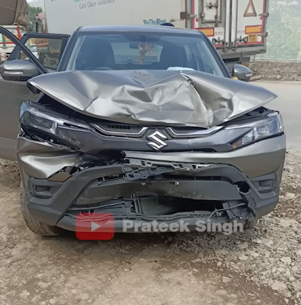 ಗರಿಷ್ಠ ಸೇಫ್ಟಿ ಹೊಂದಿದ್ದ ಮಾರುತಿಯ ಈ ಕಾರು: ಟ್ರಕ್‌ನೊಂದಿಗೆ ಮುಖಾಮುಖಿ ಡಿಕ್ಕಿಯಾದರೂ ಪ್ರಯಾಣಿಕರು ಸೇಫ್