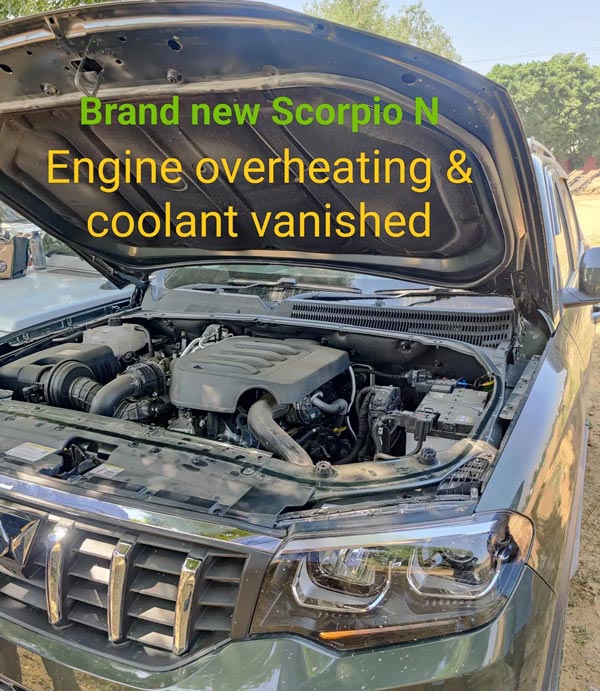 ಮಹೀಂದ್ರಾ ಸ್ಕಾರ್ಪಿಯೊ-N ಕಾರುಗಳಲ್ಲಿ ಸಮಸ್ಯೆ: ಡೆಲಿವರಿ ಪಡೆದ 2-3 ದಿನಗಳಲ್ಲೇ ಹೆಚ್ಚಾದ ದೂರುಗಳು 