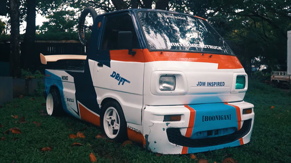 ಖಡಕ್ ಲುಕ್‌ನಲ್ಲಿ ಡ್ರಿಫ್ಟ್ ಟ್ರಕ್ ಆಗಿ ಮಾಡಿಫೈಗೊಂಡಿರುವ ಈ 2000 ಮಾಡಲ್ ಯಾವುದು ಗೊತ್ತಾ?