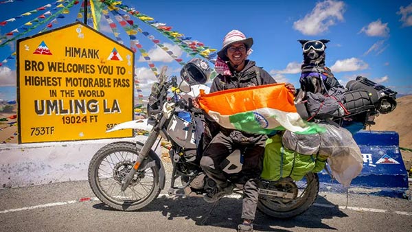 ರಿಯಲ್ ಲೈಫ್ ಚಾರ್ಲಿ, ಧರ್ಮ: ಶ್ವಾನಕ್ಕಾಗಿ ಬೈಕ್ ಕಸ್ಟಮೈಸ್, ಇಬ್ಬರು ತಲುಪಿದ್ದು ಎಲ್ಲಿಗೆ ಗೊತ್ತಾ..?