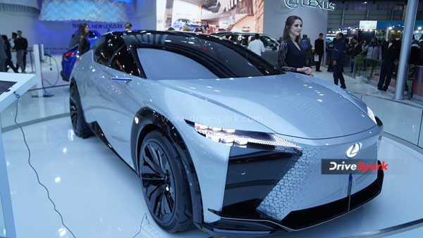 Auto Expo 2023: LF-30, LF-Z ಎಲೆಕ್ಟ್ರಿಕ್ ಕಾನ್ಸೆಪ್ಟ್ ಕಾರುಗಳನ್ನು ಪ್ರದರ್ಶಿಸಿದ ಲೆಕ್ಸಸ್