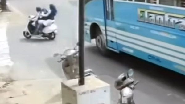 ಯಮನ ಪಾದ ಸೇರುತ್ತಿದ್ದ ಯುವತಿಯರ ಪ್ರಾಣ ಉಳಿಸಿದ ಬಸ್‌ ಡ್ರೈವರ್‌