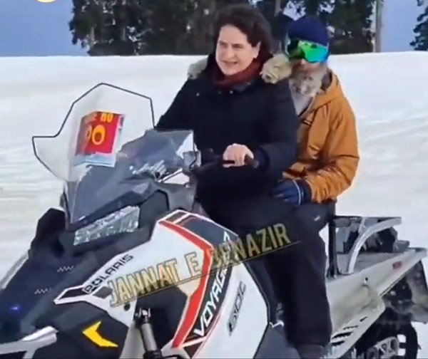 ಭಾರತ್‌ ಜೋಡೋ ಯಾತ್ರೆ ಬಳಿಕ ಕಾಶ್ಮೀರದಲ್ಲಿ ರಾಹುಲ್ ಗಾಂಧಿ ಮೋಜಿನಾಟ