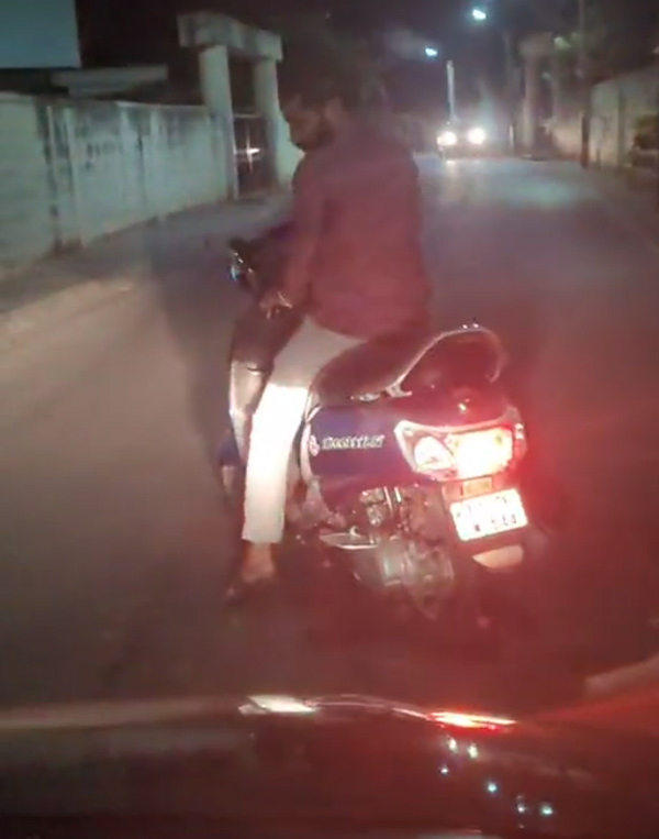 ಬೆಂಗಳೂರಿನಲ್ಲಿ ಮಧ್ಯರಾತ್ರಿ ನಕಲಿ ಅಪಘಾತ ಪ್ರಕರಣ