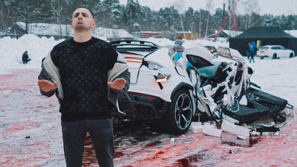  3 ಕೋಟಿ ರೂ. ಕಾರು ಧ್ವಂಸ 