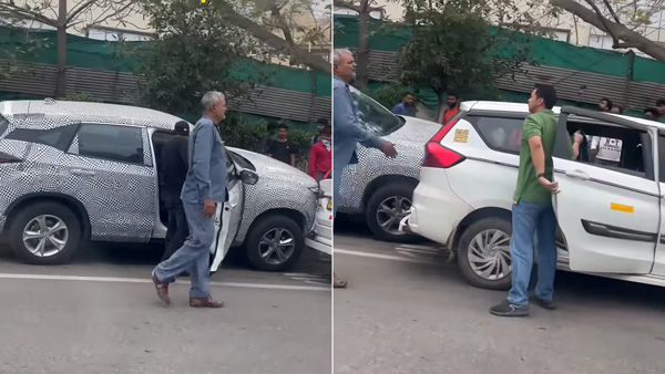 ಟೆಸ್ಟಿಂಗ್ ವೇಳೆ ಮಾರುತಿ ಎರ್ಟಿಗಾಗೆ ಡಿಕ್ಕಿ ಹೊಡೆದ 2023 ಟಾಟಾ ಹ್ಯಾರಿಯರ್... ಏನಾಯ್ತು ನೋಡಿ 