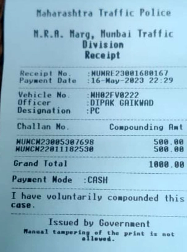 Riders fined by police for giving lift to Bollywood stars