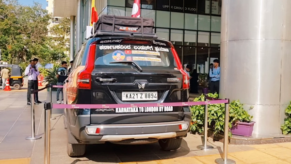 ಪ್ರಪಂಚ ಸುತ್ತಲು Mahindra Scorpio Nನಲ್ಲಿ ಬೈ ರೋಡ್ ಹೊರಟ ಕನ್ನಡಿಗ: 1 ಲಕ್ಷ ಕಿ.ಮೀ ಗುರಿ
