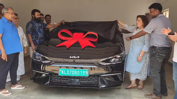 ನಟ ಮೋಹನ್ ಲಾಲ್‌ಗೆ 528 ರೇಂಜ್ ನೀಡುವ Kia ಎಲೆಕ್ಟ್ರಿಕ್ ಕಾರು ಗಿಫ್ಟ್: ಎಲ್ಲರೂ ಮೆಚ್ಚುತ್ತಿದ್ದಾರೆ.. ವಿಶೇಷತೆ ಏನು?