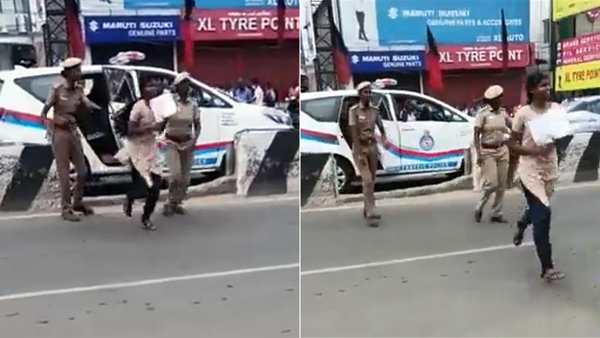 Video: ಮಿಂಚಿನ ವೇಗದಲ್ಲಿ ವಿದ್ಯಾರ್ಥಿನಿಯನ್ನು ಟೊಯೊಟಾ ಇನೋವಾದಲ್ಲಿ Exam ಸೆಂಟರ್ ತಲುಪಿದ ಪೊಲೀಸರು