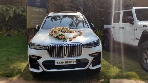 Abhishek Ambareesh Bmw X7 