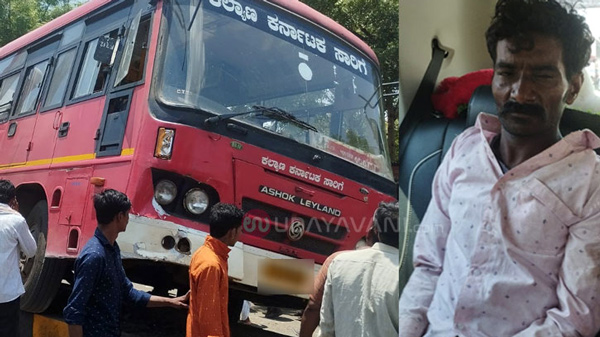 ಡ್ರೈವರ್-ಕಂಡಕ್ಟರ್‌ಗೆ ಟೆಕ್ಷನ್ ಕೊಟ್ಟ ಕುಡುಕ: KKRTC ಬಸ್ ಕೊಂಡೊಯ್ದ... ಮುಂದೇನಾಯ್ತು?