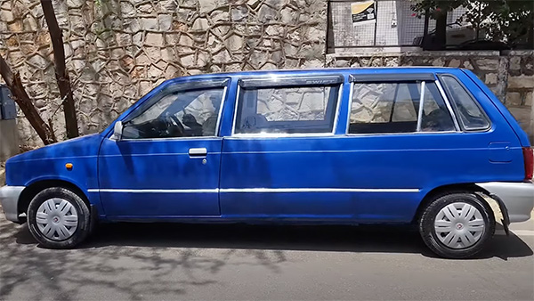 Maruti 800 Modified Into Ambulance 