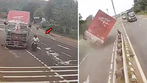 biker-changed-lane-truck-rolled-viral-video