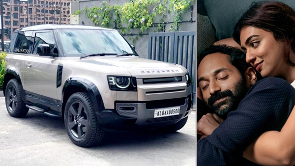 Fahad Fazil and Nazriya 