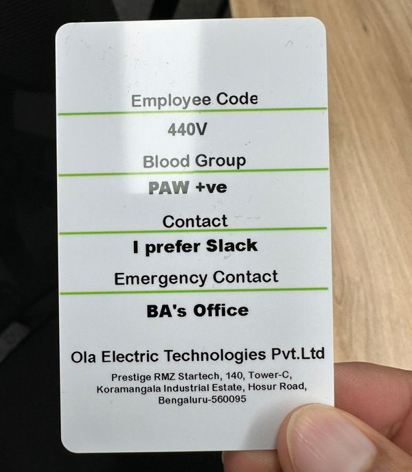 ola-electric-gave-job-to-dog-ceo-shared-photo