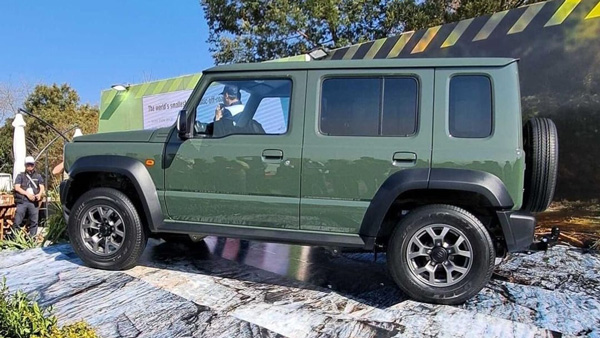 Maruti Jimny: ಭಾರತದ ಮಣ್ಣಿನಲ್ಲಿ ತಯಾರಾಗುವ ಶಕ್ತಿಯುತ ಮಾರುತಿ ಜಿಮ್ನಿ 5-ಡೋರ್ ವಿದೇಶಕ್ಕೆ ಎಂಟ್ರಿ