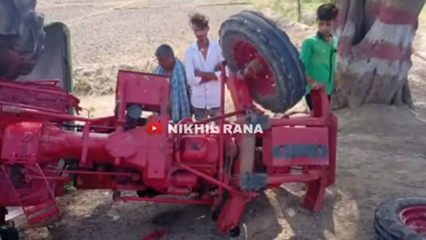 tata-nexon-tractor-tragic-accident-tractor-two-pieces