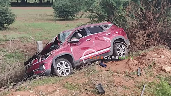 ಕರ್ನಾಟಕ: ಎಮ್ಮೆಗೆ ಗುದ್ದಿದ ಕಿಯಾ ಸೆಲ್ಟೋಸ್.. ಸಂಪೂರ್ಣ ಜಖಂ, ಪ್ರಯಾಣಿಕರಿಗೆ ಏನಾಯಿತು?